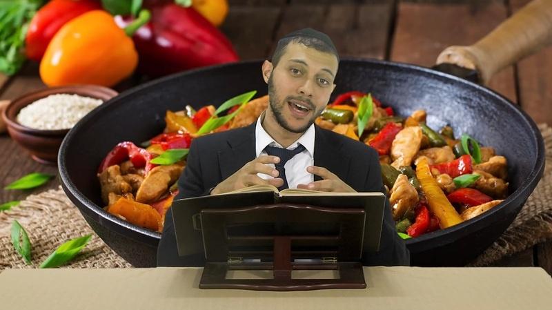 טיגון דגים לאחר בשר
